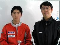 菅　有輝　選手（左）