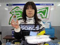 Ｌクラス優勝：Ｎｏ．１　山内　理枝　選手　「ＳＯＭＯＳ☆ランサーⅥ」