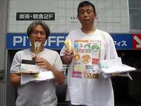 宮地　伸彰　選手（右）　重野　幹夫　選手（左）