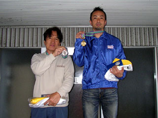 クラス２　重野幹夫　選手（左）　加藤勝裕　選手（右）