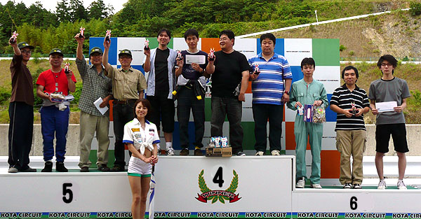 2012幸田K-4チャレンジカップ耐久レース　第３戦<br />第４位～第６位