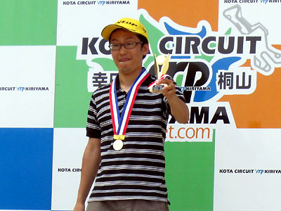 2012年JMRC中部ジムカーナ東海シリーズ　第6戦<br />RN2クラス　優勝：衛藤　雄介　選手