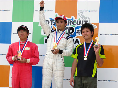 2012年JMRC中部ジムカーナ東海シリーズ　第6戦<br />SA1クラス　入賞者のみなさん