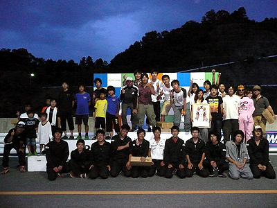 2012 KOTA GO-KART-24H(13+11)EVENT<br />レンタルカートクラス　4位～7位のみなさん