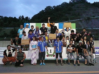 2012 KOTA GO-KART-24H(13+11)EVENT<br />スポーツカートクラス　7位～9位のみなさん