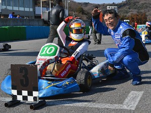 2014SKM・スポーツカート　3時間耐久イベント　「幸田ガールズ&ヤノさん」のみなさん