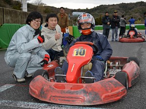 2014幸田レンタルカート耐久レース　第3戦<br>「チーム　ガレのじ　2号」のみなさん