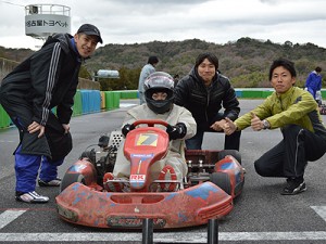 2014幸田レンタルカート耐久レース　第3戦<br>「極悪走行連合会」のみなさん