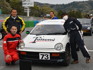 2014幸田K-4チャレンジカップ耐久レース　第2戦<br>「タツミ　トゥデイ　2号」
