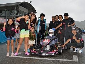 2014幸田GOカート24時間耐久イベント<br>No.25「E･R･O Racing」のみなさん