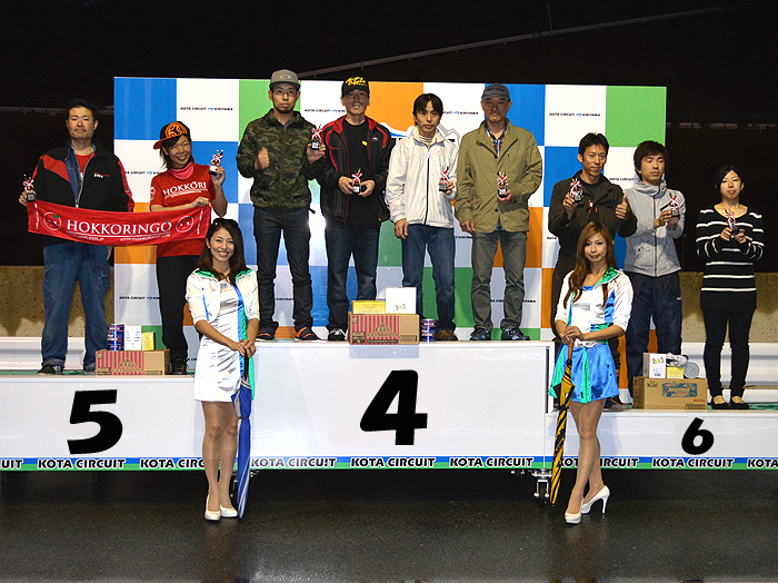 2014幸田レンタルカート耐久レース　最終戦　4位から5位のみなさん