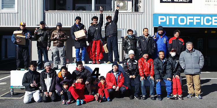 2015幸田K-4チャレンジカップ耐久レース　第1戦 総合結果