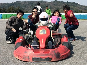 2015幸田レンタルカート耐久レース　第2戦　「voluptas」のみなさん