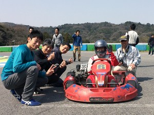 2015幸田レンタルカート耐久レース　第2戦　「TEAM 煌」のみなさん