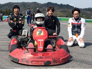 2015幸田レンタルカート耐久レース　第2戦　「風神」のみなさん