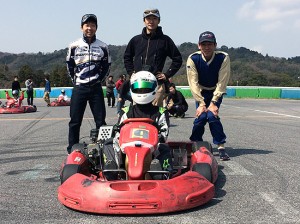 2015幸田レンタルカート耐久レース　第2戦　「チーム ONH」のみなさん