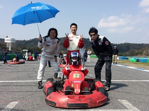 2015幸田レンタルカート耐久レース　第2戦　「突撃戦隊とまれんじゃー」のみなさん