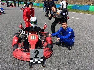 2015幸田レンタルカート耐久レース　第2戦　「DREAMSエンジョイチーム」のみなさん