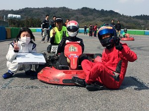 2015幸田レンタルカート耐久レース　第2戦　「Little Braver」のみなさん