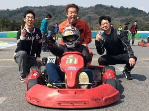 2015幸田レンタルカート耐久レース　第2戦　「チームドラゴンwithクズ３人衆」のみなさん
