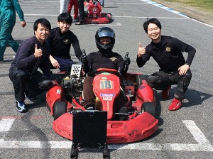 2015幸田レンタルカート耐久レース　第2戦　「Reichen Bach☆HERO」のみなさん