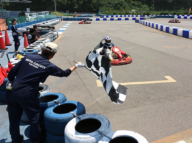 レンタルカートイベント　チャレンジカートパーク　新鋭戦②