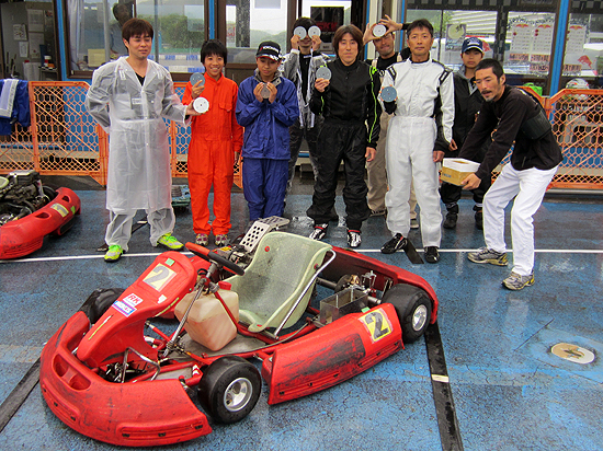 レンタルカートイベント　2015幸田スプリントシリーズ　第3戦 総合結果