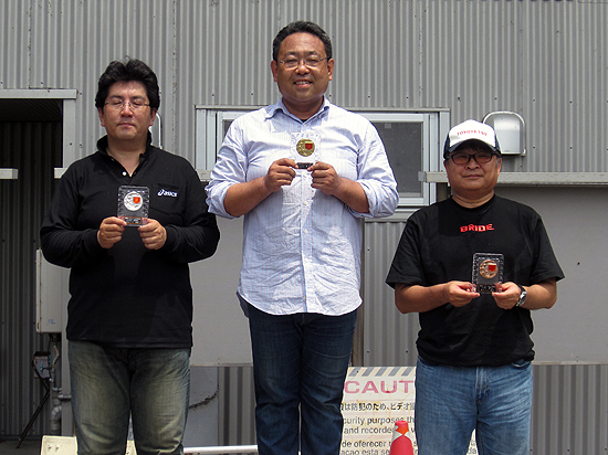 2015年幸田サーキットアタック　第6戦　ＡクラスＴＯＰ３のみなさん