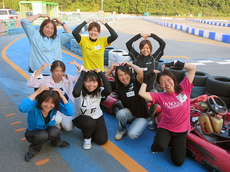 レンタルカートイベント「エンジョイ！トレーニング女子」