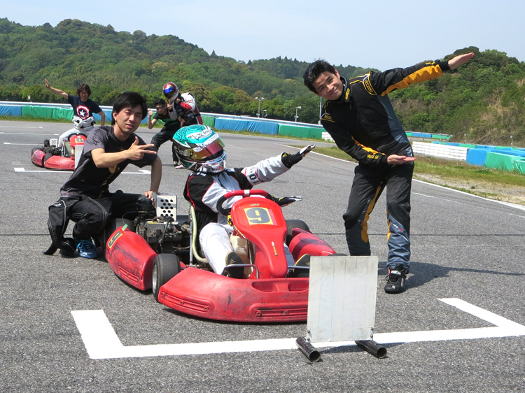 ２０１８年幸田レンタルカート耐久シリーズ　第３戦　「initial K」のみなさん