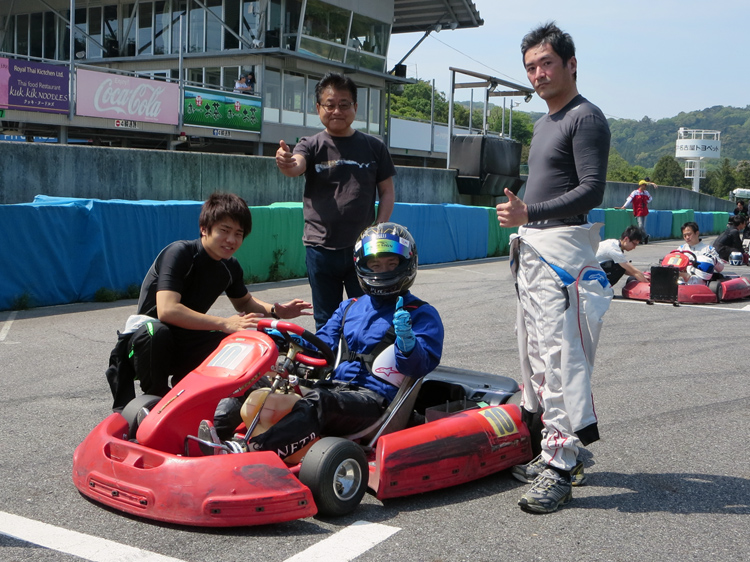 ２０１８年幸田レンタルカート耐久シリーズ　第３戦　「おやびんずれーしんぐ」のみなさん