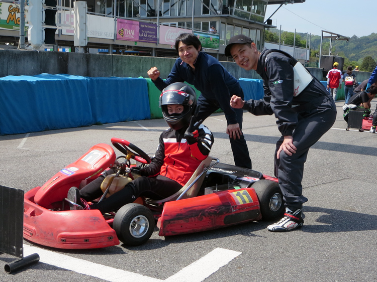 ２０１８年幸田レンタルカート耐久シリーズ　第３戦　「極悪走行連合会」のみなさん