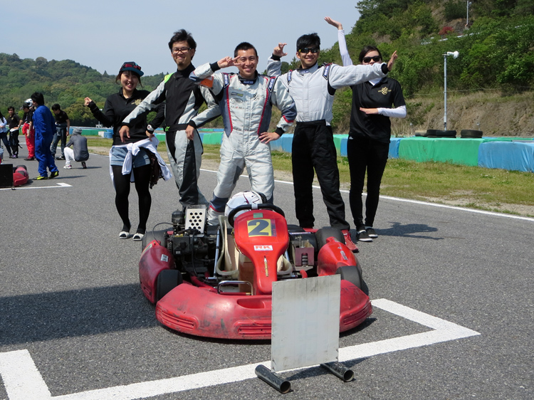 ２０１８年幸田レンタルカート耐久シリーズ　第３戦　「Van Buren超新星」のみなさん