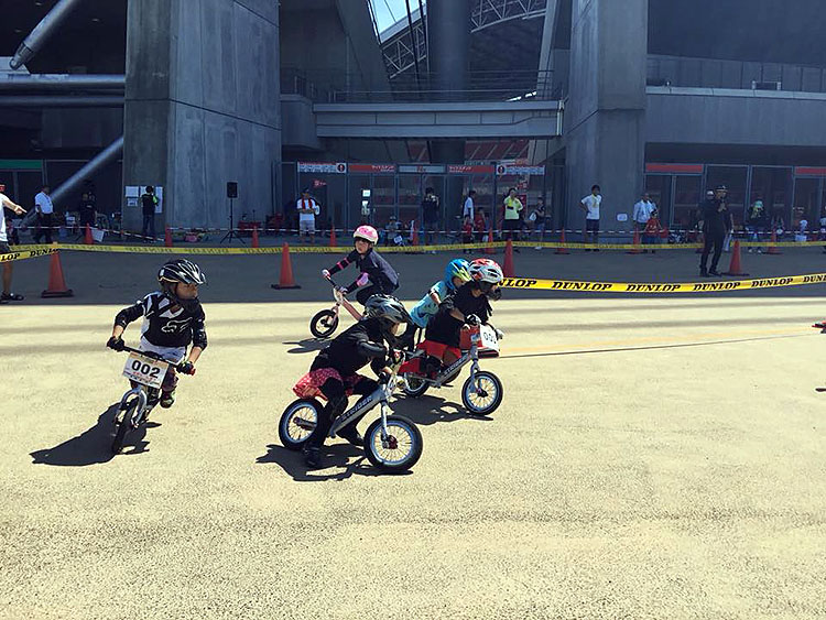 「“豊スタ”おいでん夏まつり　ランバイク大会」