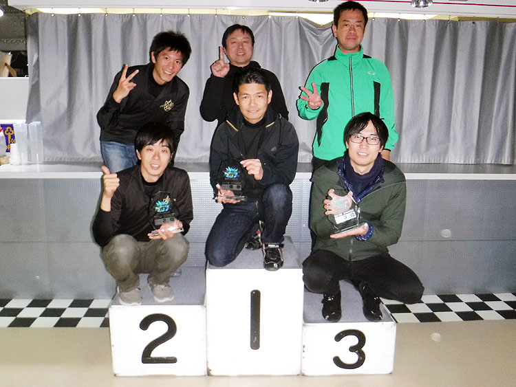 「コウタの帝王杯」第5戦　2018年シリーズトップ3のみなさん