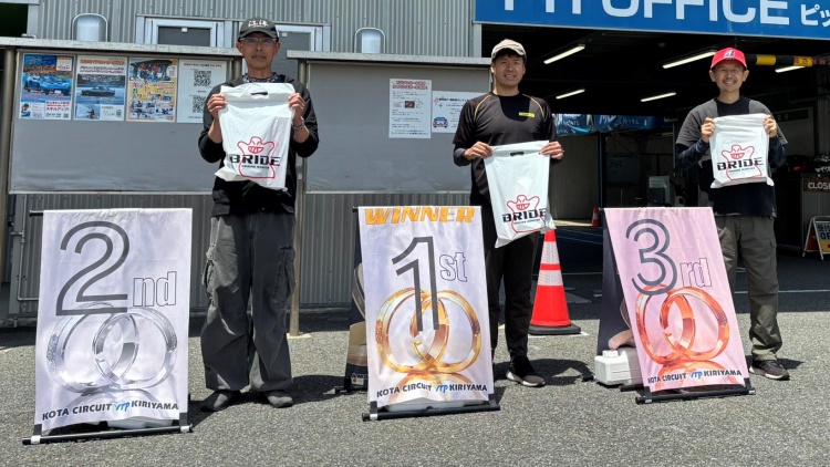 2026幸田サーキットアタック第3戦 Eクラス 入賞のみなさん
